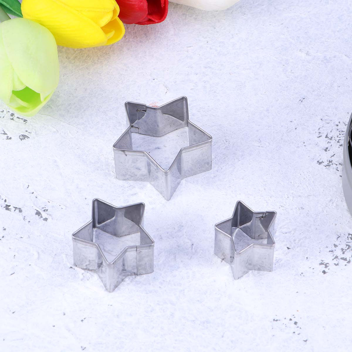 24Pcs Cookie Cutters Set Stain - Baking Kitchen Set 评论和价格