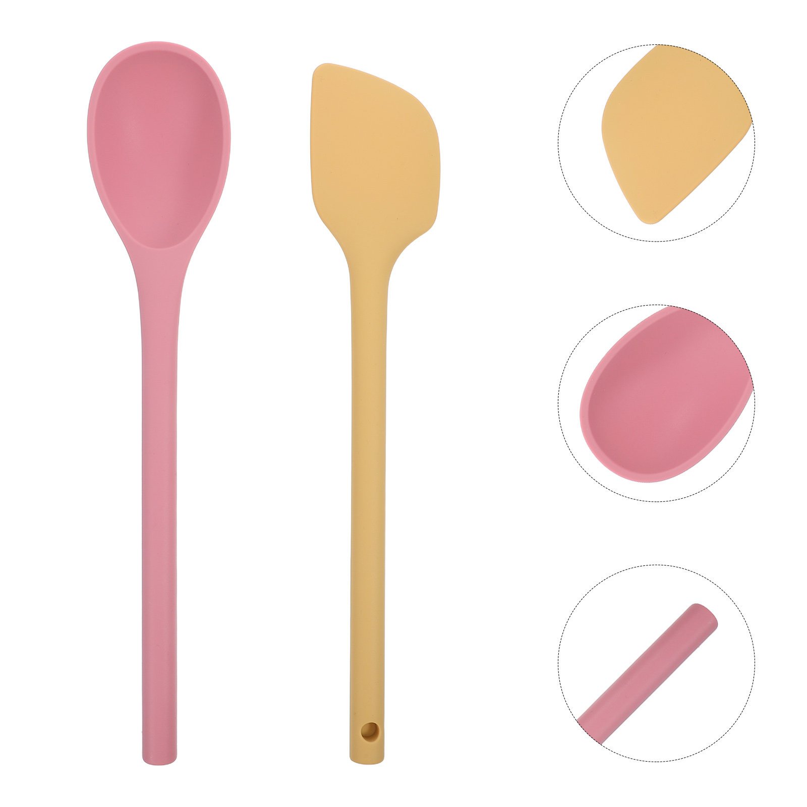 1Set Silicone Cooking Spoon Sp - Baking Kitchen Set 评论和价格